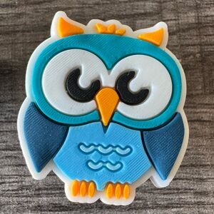 Blue Owl CROCS Jibbitz Shoe Charm 5/$20